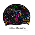 Úszósapka Mintás Limited Design - Musician