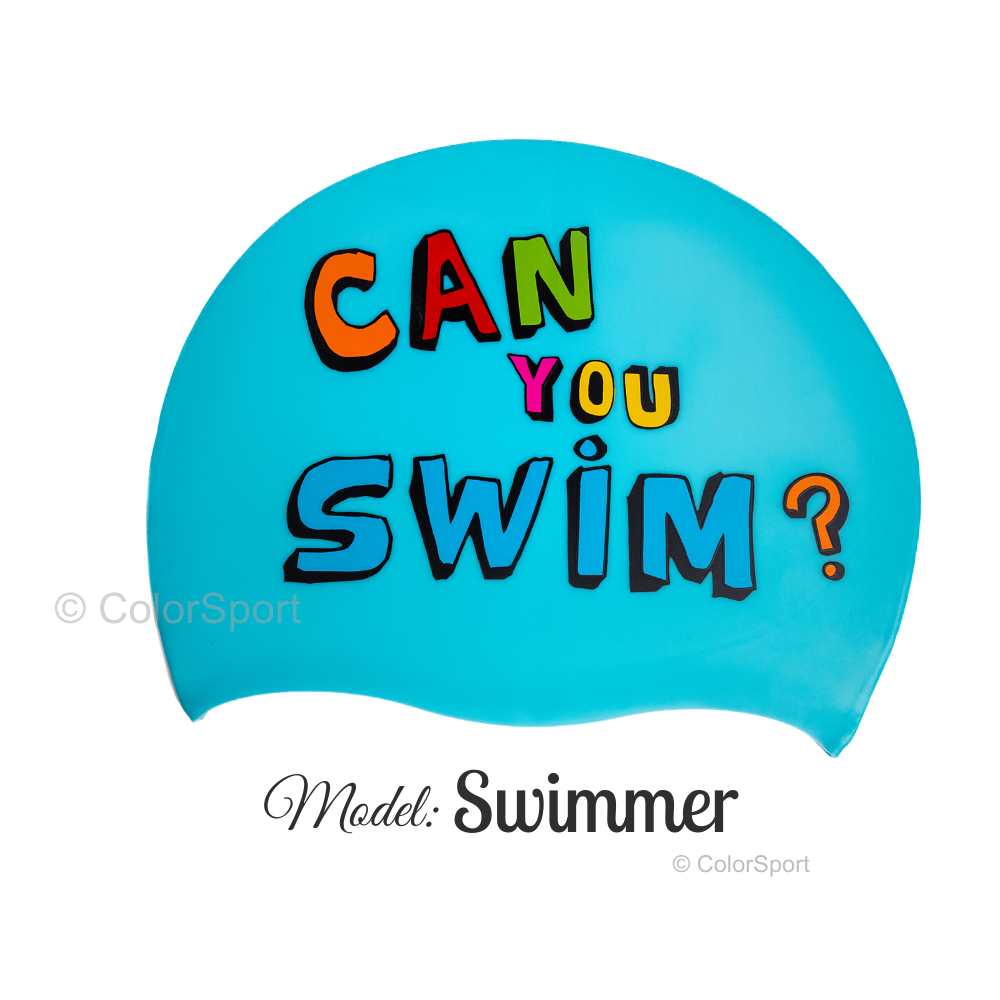 Úszósapka Mintás Limited Design - Swimmer