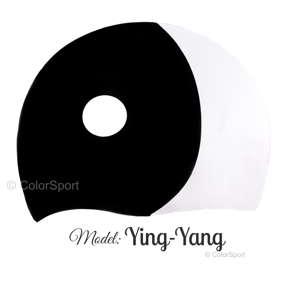 Úszósapka Mintás Limited Design - Yin-Yang