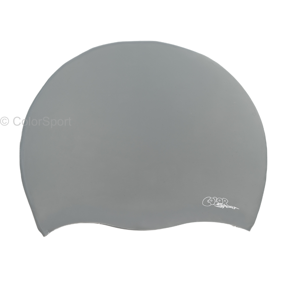 Úszósapka Solid Color Felnőtt - Grafitszürke - prémium szilikon úszósapka, kényelmes viselet, tartós úszófelszerelés, vízi sportok, felnőtt úszósapka, sport úszófelszerelés