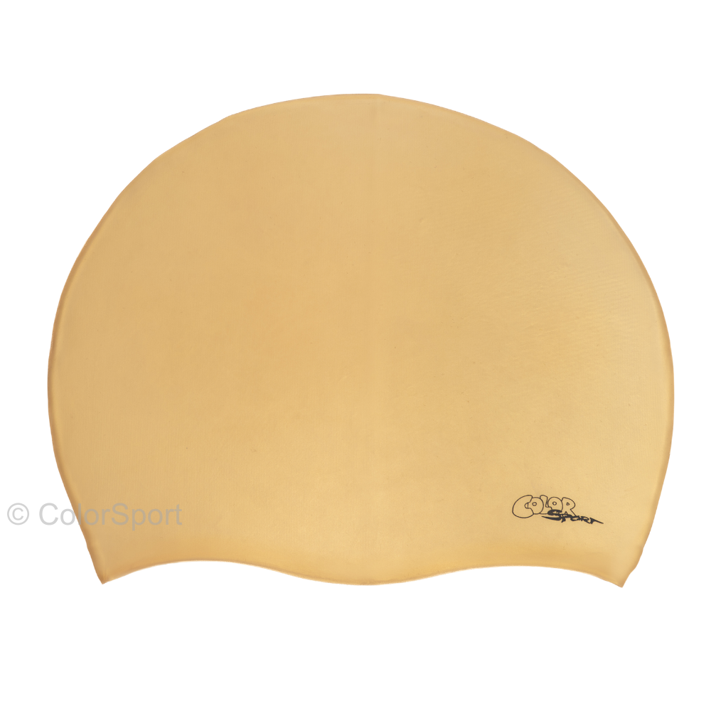 Úszósapka Solid Color Felnőtt - Gyöngyház arany/Pearly Gold - prémium szilikon úszósapka, kényelmes viselet, tartós úszófelszerelés, vízi sportok, felnőtt úszósapka, sport úszófelszerelés