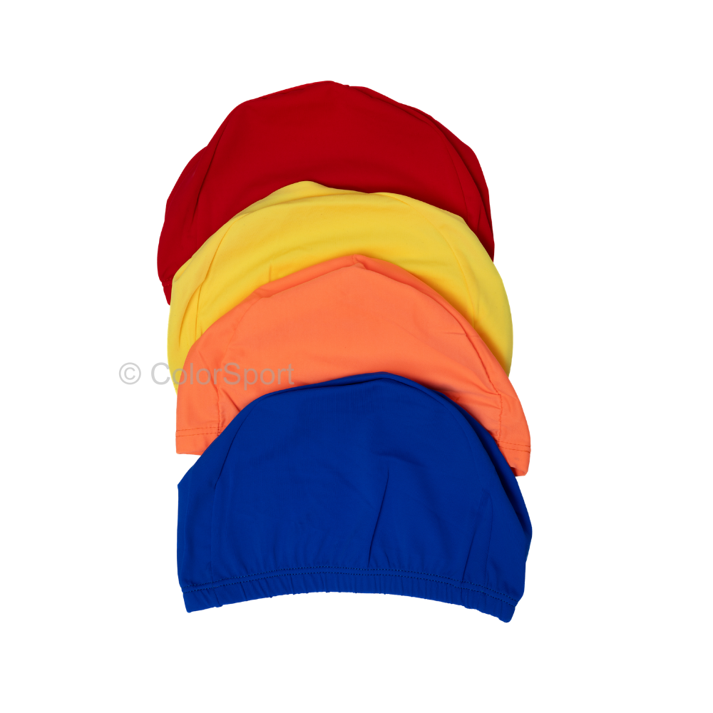 Úszósapka Textil - Királykék/Korall/Citromsárga/Piros