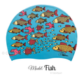 Úszósapka Mintás Limited Design - Fish