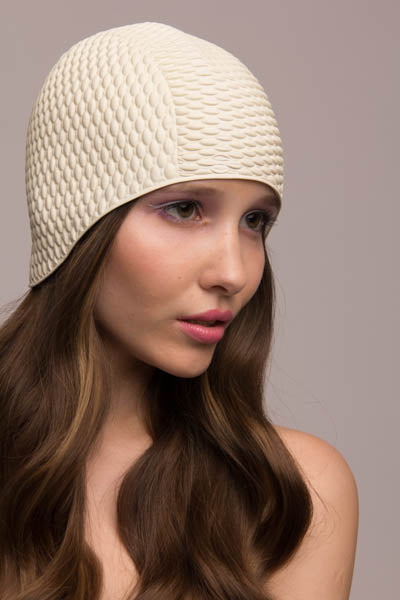 Úszósapka Bubble Retro - Indogókék - Fehér csíkos Navy/White