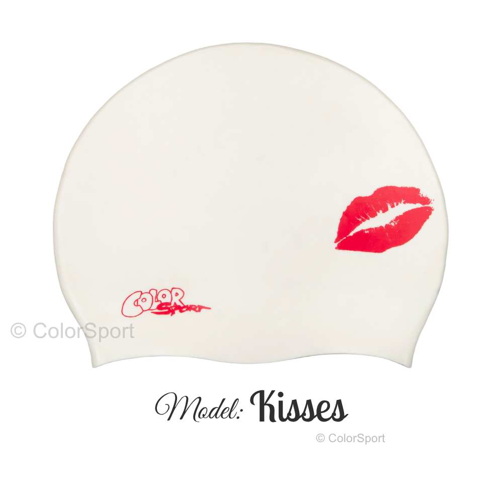 Úszósapka Mintás Limited Design - Kisses