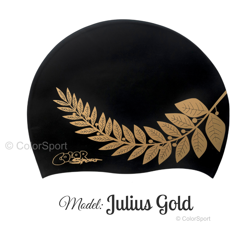 Úszósapka Mintás Limited Design - Julius Gold