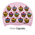 Úszósapka Mintás Limited Design - Cupcake