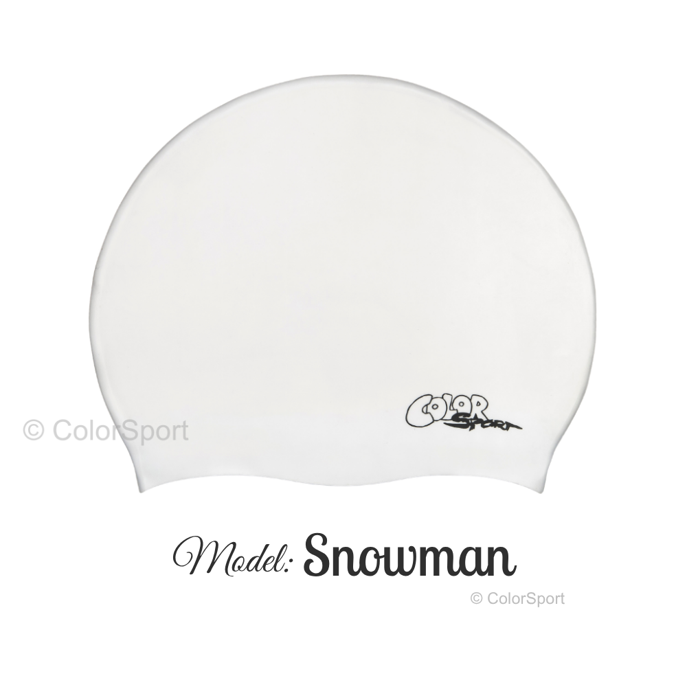 Úszósapka Mintás Limited Design - Snowman