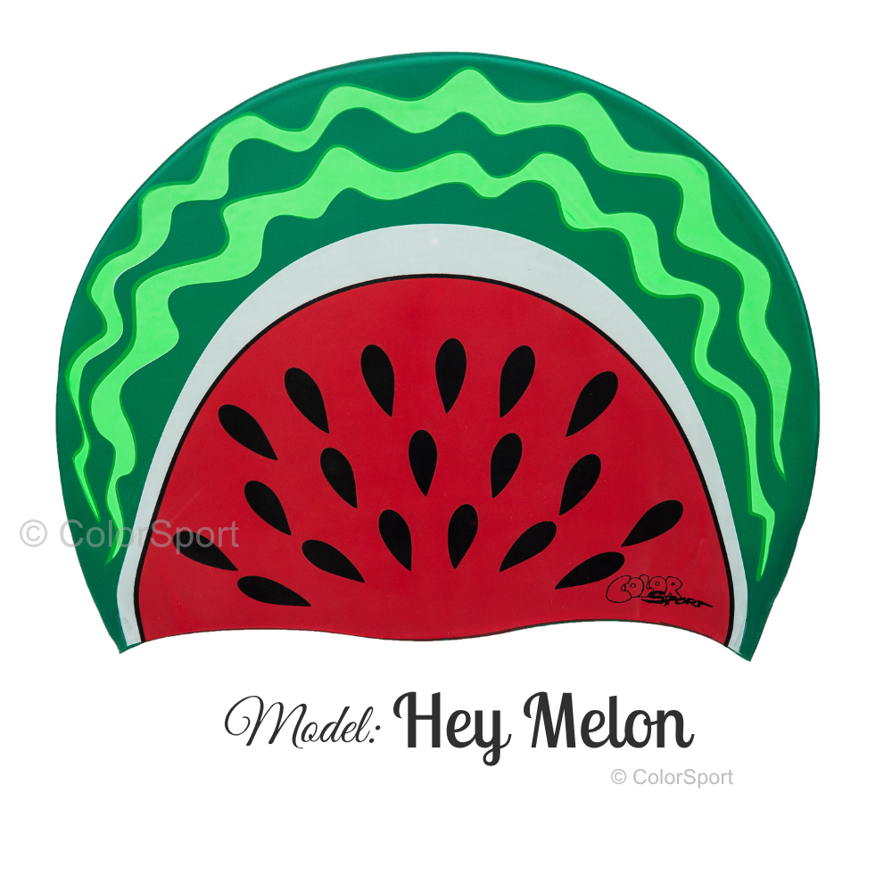 Úszósapka Mintás Limited Design - Hey Melon