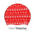 Úszósapka Mintás Limited Design - Winterhat - prémium szilikon úszósapka, kényelmes viselet, tartós úszófelszerelés, vízi sportok, felnőtt úszósapka, sport úszófelszerelés